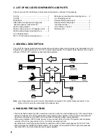 Предварительный просмотр 4 страницы Toa C-AP105 Instruction Manual