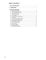 Preview for 2 page of Toa C-CC364 NT Setup Manual