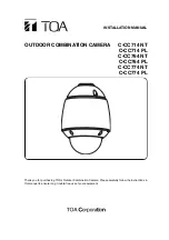 Preview for 1 page of Toa C-CC714 NT Installation Manual