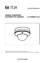 Toa C-CV854R-3 CU Instruction Manual preview