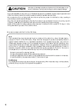 Preview for 4 page of Toa C-CV854R-3 CU Instruction Manual