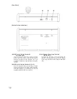 Preview for 12 page of Toa C-RM1000 CU Operating Instructions Manual