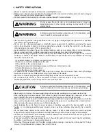 Preview for 4 page of Toa C-RM500 Operating Instructions Manual