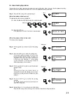 Preview for 23 page of Toa C-RM500 Operating Instructions Manual