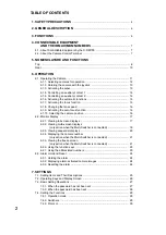 Preview for 2 page of Toa C-RM700 Operating Instructions Manual