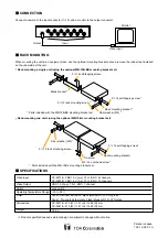 Предварительный просмотр 2 страницы Toa CC-3011B Instruction Manual