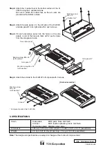 Предварительный просмотр 2 страницы Toa D-2012AS Assembling Manual