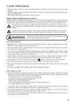 Preview for 3 page of Toa DA-150EH-AM Operating Instructions Manual