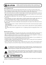 Preview for 4 page of Toa DA-150EH-AM Operating Instructions Manual