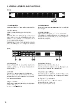 Preview for 6 page of Toa DA-150EH-AM Operating Instructions Manual