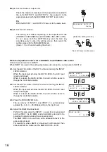 Preview for 16 page of Toa DP-L2 Operating Instructions Manual