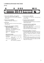 Preview for 7 page of Toa DP-SP3 Operating Instructions Manual