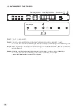 Preview for 18 page of Toa DP-SP3 Operating Instructions Manual