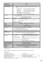 Preview for 23 page of Toa DP-SP3 Operating Instructions Manual