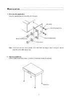 Предварительный просмотр 4 страницы Toa DT-E70 Installation Manual