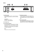 Preview for 6 page of Toa E-1231 Operating Instructions Manual