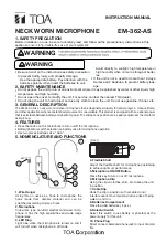 Toa EM-362-AS Instruction Manual preview
