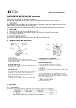 Preview for 1 page of Toa EM-380-AM Instruction Manual