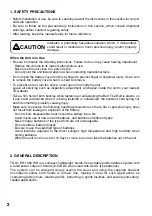 Предварительный просмотр 2 страницы Toa ER-1000 WR Instruction Manual