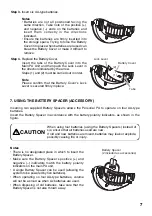 Предварительный просмотр 7 страницы Toa ER-1000 WR Instruction Manual