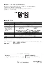 Предварительный просмотр 4 страницы Toa ES-0851 Instruction Manual