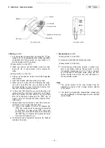 Preview for 19 page of Toa EXES-6000 CP-66 Functions And Operating Instructions