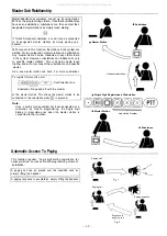 Preview for 34 page of Toa EXES-6000 CP-66 Functions And Operating Instructions