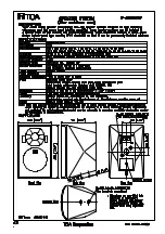 Preview for 1 page of Toa F-1000WTWP EB-Q Specifications