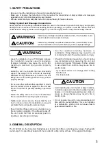 Preview for 3 page of Toa F-122CU2 Instruction Manual