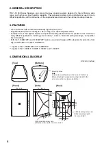 Preview for 4 page of Toa F-1300B Operating Instructions Manual