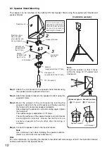 Preview for 12 page of Toa F-1300B Operating Instructions Manual