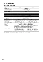 Preview for 16 page of Toa F-1300B Operating Instructions Manual