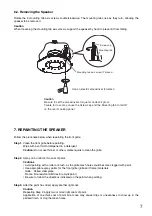 Предварительный просмотр 7 страницы Toa F-1522SC Instruction Manual