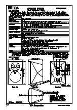 Preview for 1 page of Toa F-2000BTWP Specifications