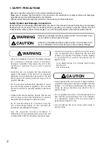 Preview for 2 page of Toa F-2352SC Instruction Manual