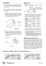 Предварительный просмотр 2 страницы Toa F-500WP Instruction Manual