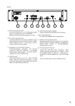 Предварительный просмотр 9 страницы Toa FV-200 Series Instruction Manual