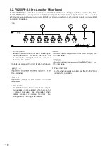 Предварительный просмотр 10 страницы Toa FV-200 Series Instruction Manual