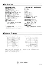 Предварительный просмотр 2 страницы Toa HLS46S-8 Specification Sheet