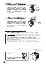 Предварительный просмотр 10 страницы Toa HS-P1500B AS Operating Instructions Manual