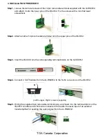 Preview for 2 page of Toa IB-9012 Installation Manual