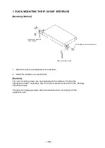 Preview for 18 page of Toa IP-3000SM Operation Instructions Manual