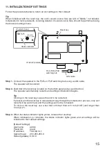 Preview for 15 page of Toa IP-A1AF Instruction Manual