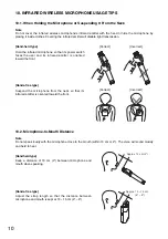 Preview for 10 page of Toa IR-200M Operating Instructions Manual