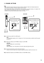 Preview for 11 page of Toa IR-200M Operating Instructions Manual