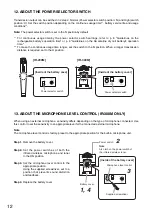 Preview for 12 page of Toa IR-200M Operating Instructions Manual