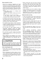 Preview for 2 page of Toa IR-310BC Operating Instructions Manual