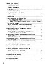 Preview for 2 page of Toa IR-702T Operating Instructions Manual