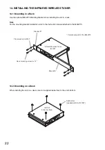 Preview for 22 page of Toa IR-702T Operating Instructions Manual