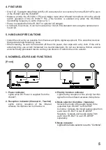 Preview for 5 page of Toa IR-801AF Instruction Manual